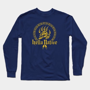 HN Blue & Gold Long Sleeve T-Shirt